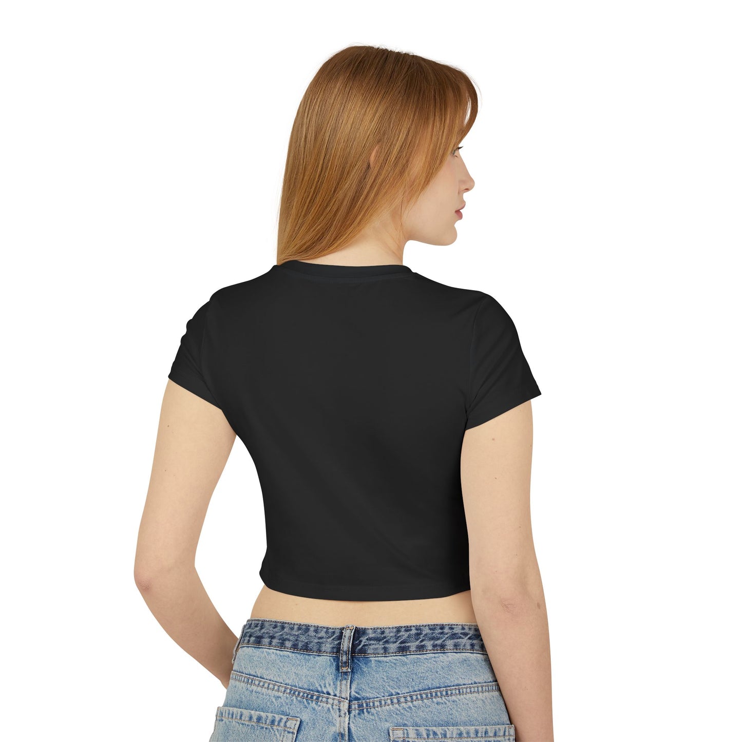 'Brown Sugar' Graphic Crop Top