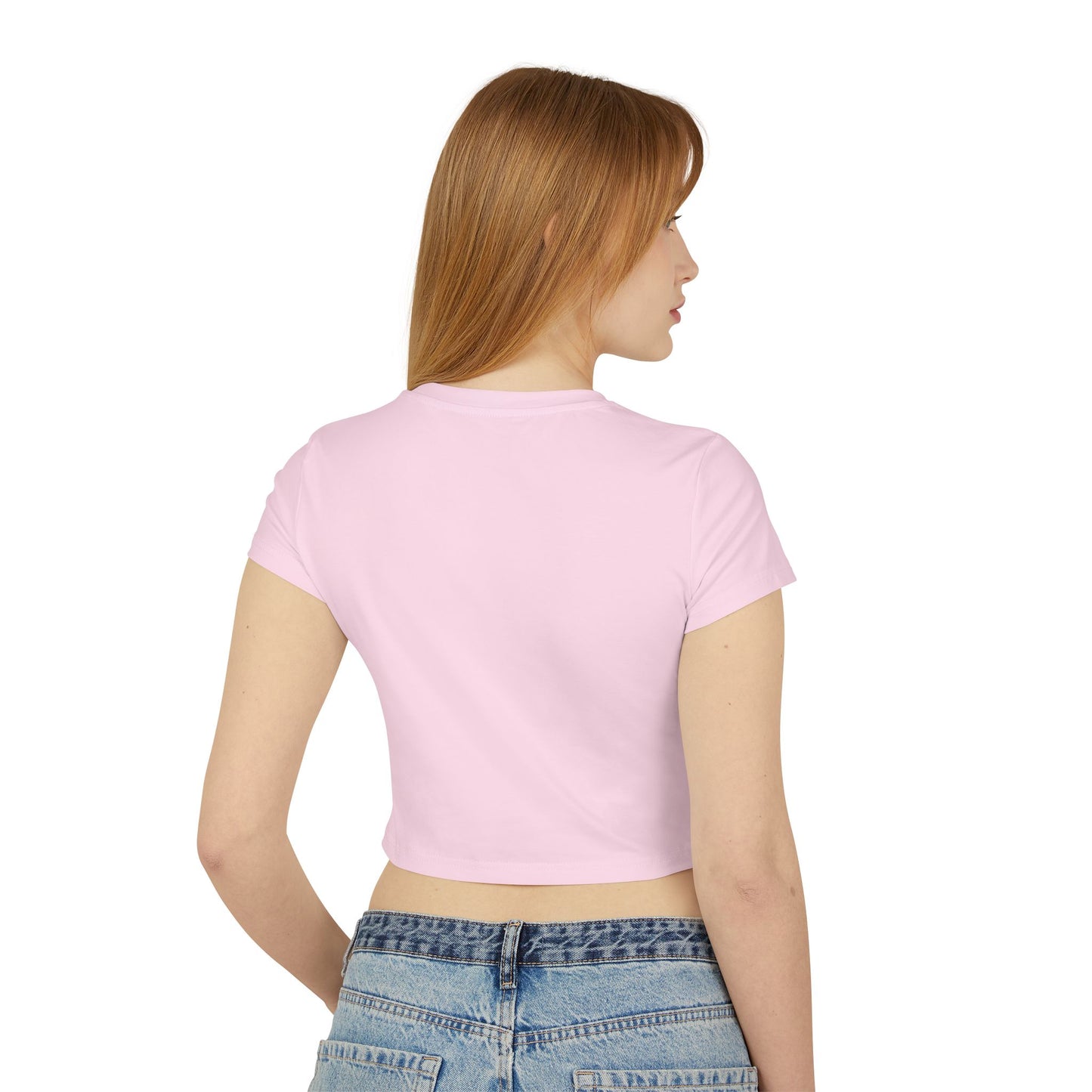 'Brown Sugar' Graphic Crop Top