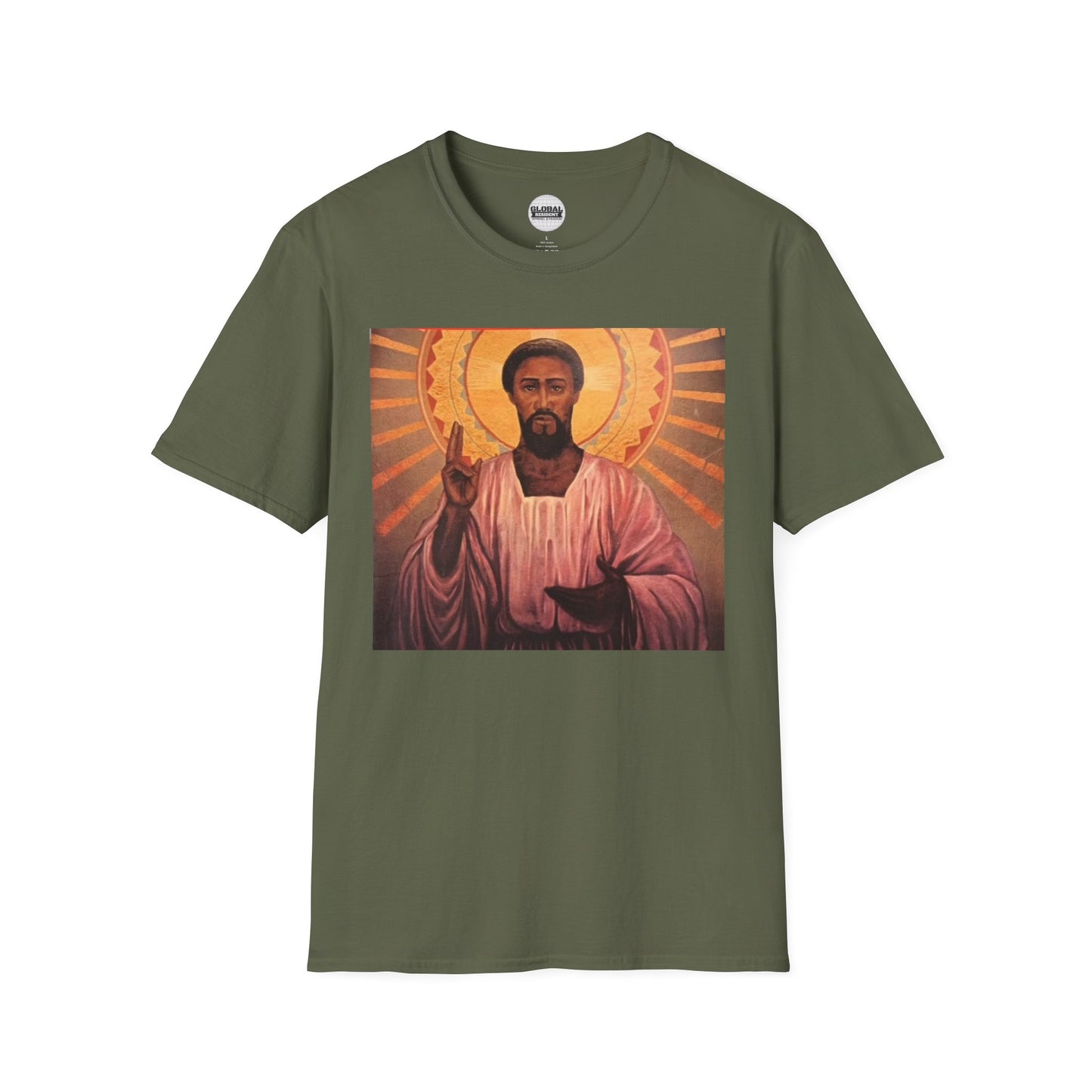 Religious Art Unisex Softstyle T-Shirt – Spiritual Graphic Tee