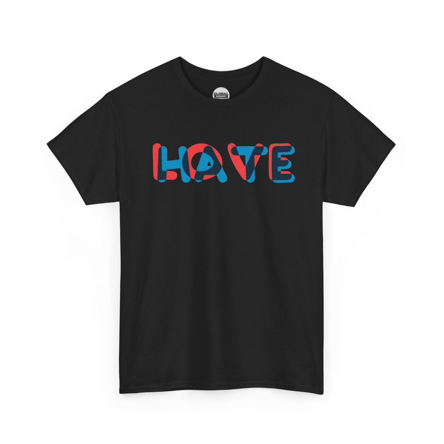 Love Hate Unisex Heavy Cotton Tee