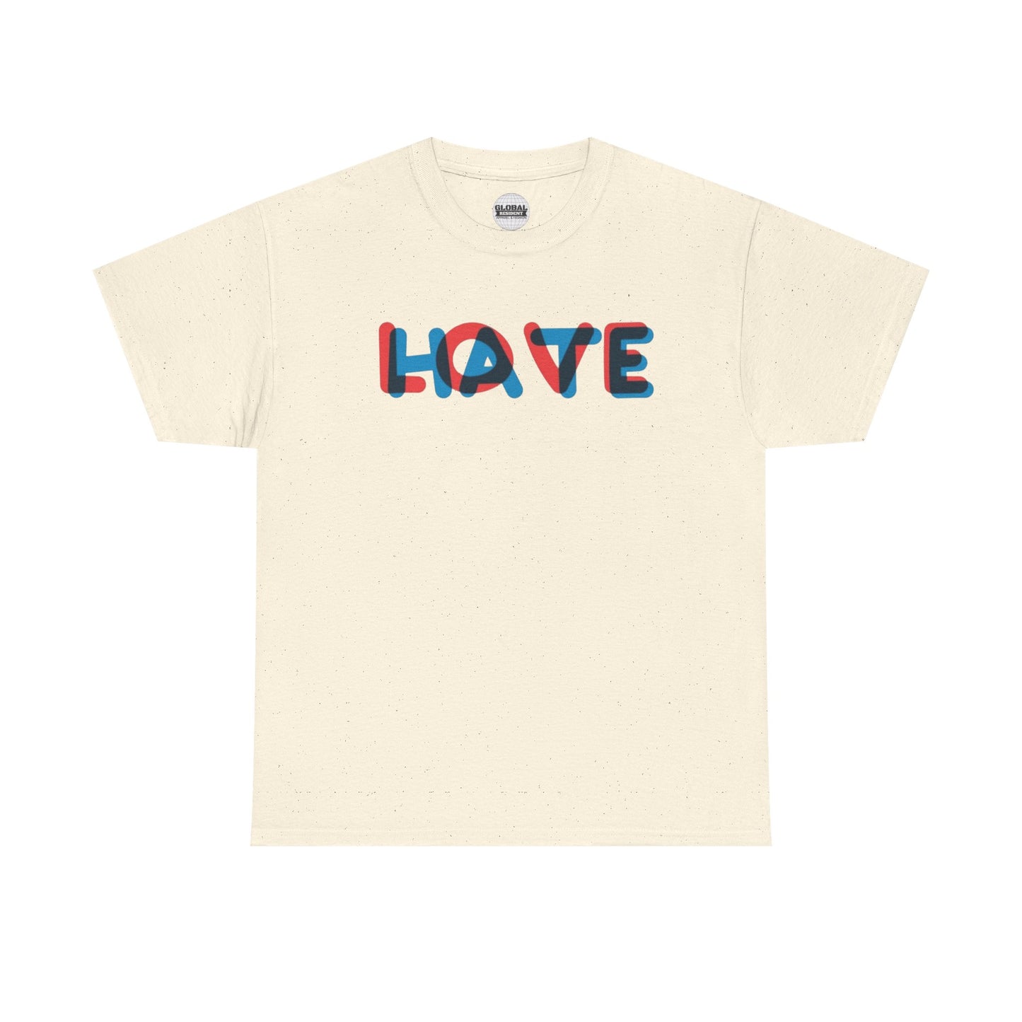 Love Hate Unisex Heavy Cotton Tee