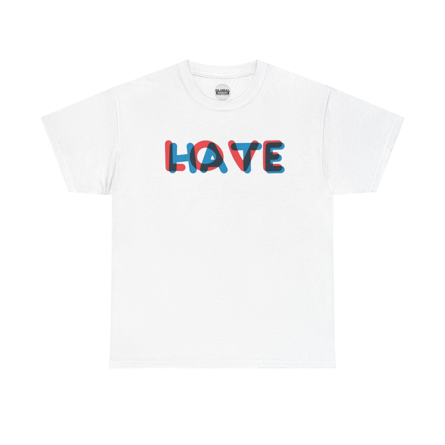 Love Hate Unisex Heavy Cotton Tee