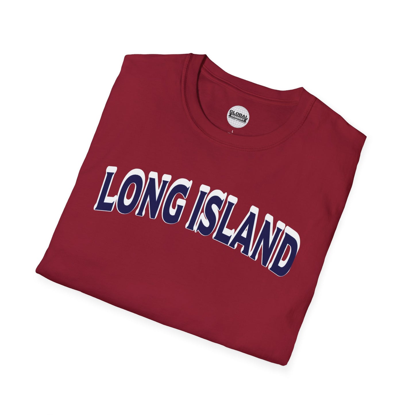 Long Island Unisex Softstyle T-Shirt - Casual Wear for Beach Lovers