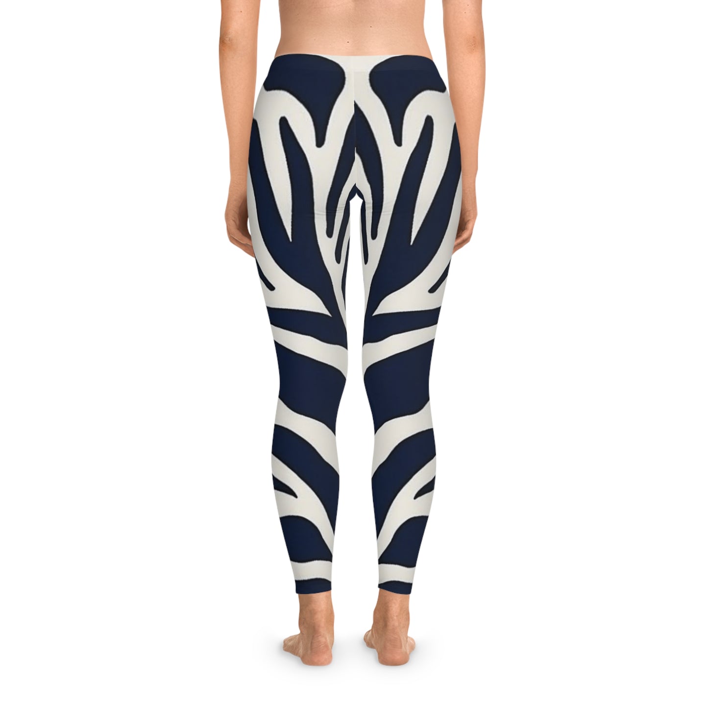 Zebra Print Leggings | Comfortable Activewear, Bold Fashion for Workouts, Everyday Wear, Gifts for Fashion Lovers