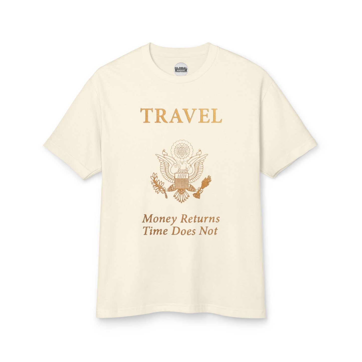 Copy of Travel-Themed Unisex Heavyweight Tee, Vacation Shirt, Travel Gift, Passport Graphic Tee, Adventure Clothing