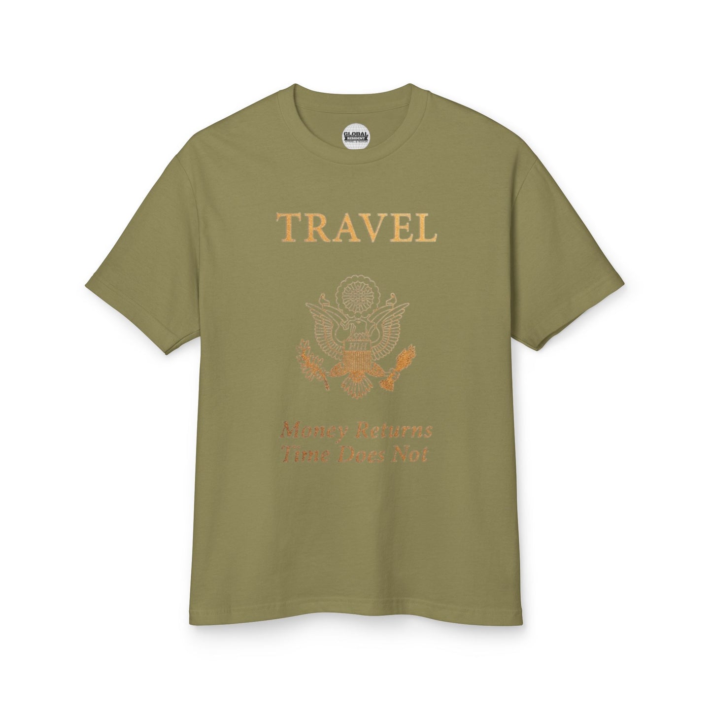 Copy of Travel-Themed Unisex Heavyweight Tee, Vacation Shirt, Travel Gift, Passport Graphic Tee, Adventure Clothing