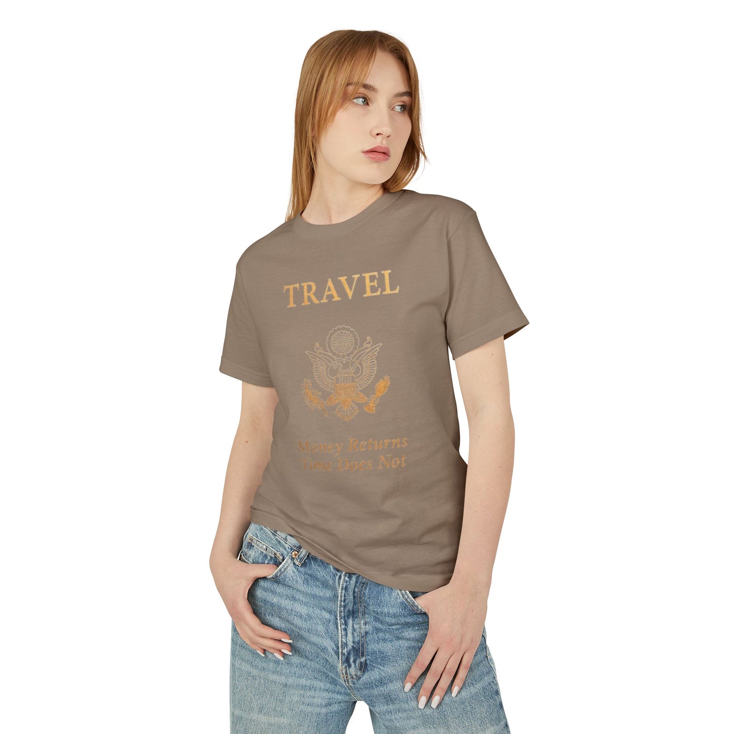 Copy of Travel-Themed Unisex Heavyweight Tee, Vacation Shirt, Travel Gift, Passport Graphic Tee, Adventure Clothing