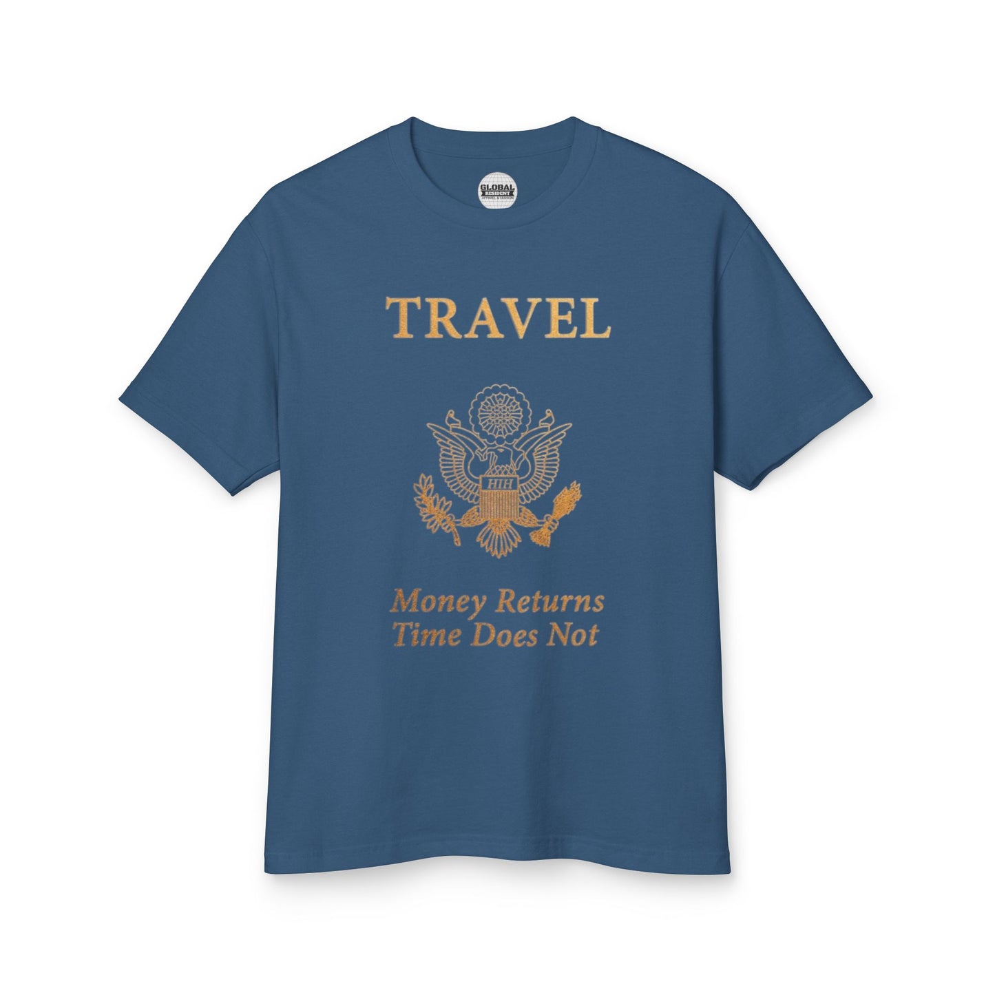 Copy of Travel-Themed Unisex Heavyweight Tee, Vacation Shirt, Travel Gift, Passport Graphic Tee, Adventure Clothing