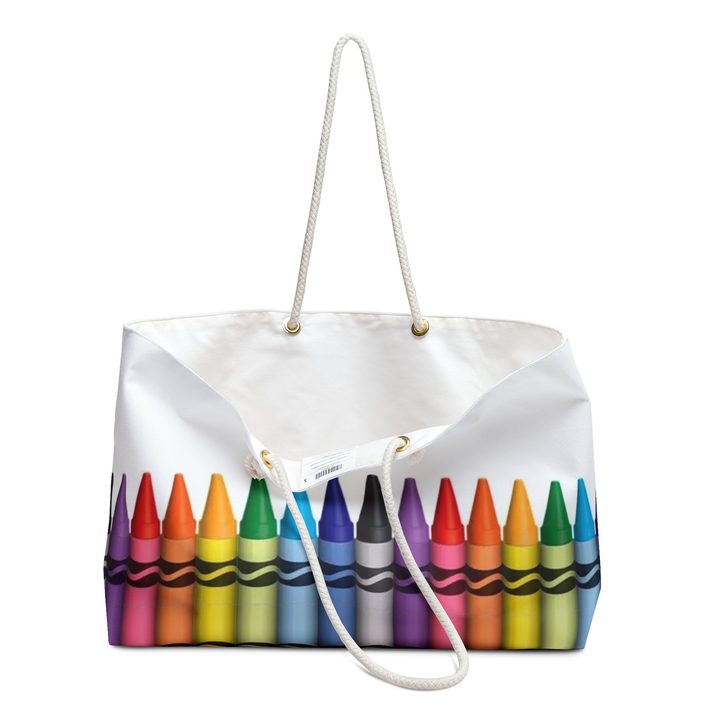 Colorful Crayon Weekender Bag