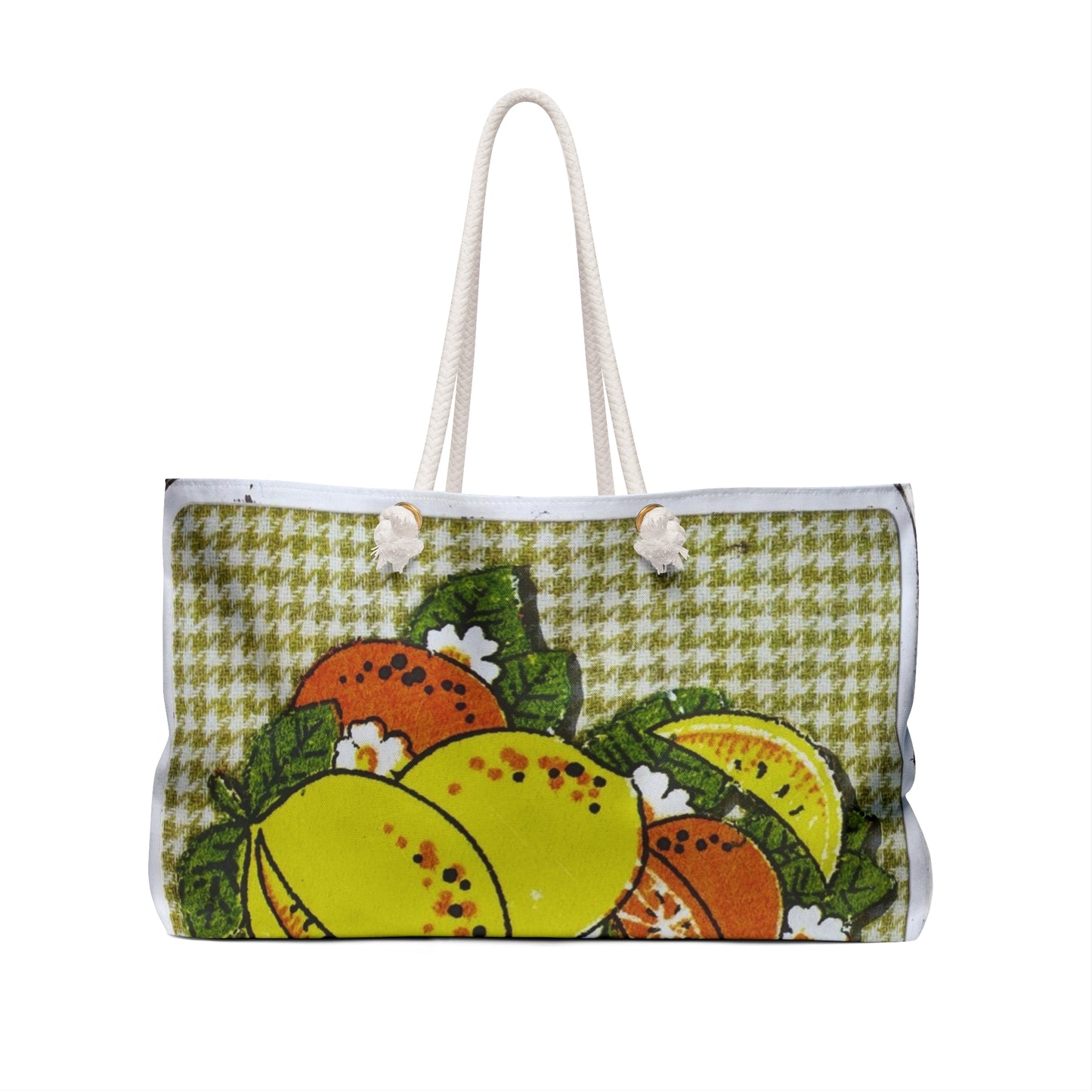 Vibrant Fruit-Inspired Weekender Bag