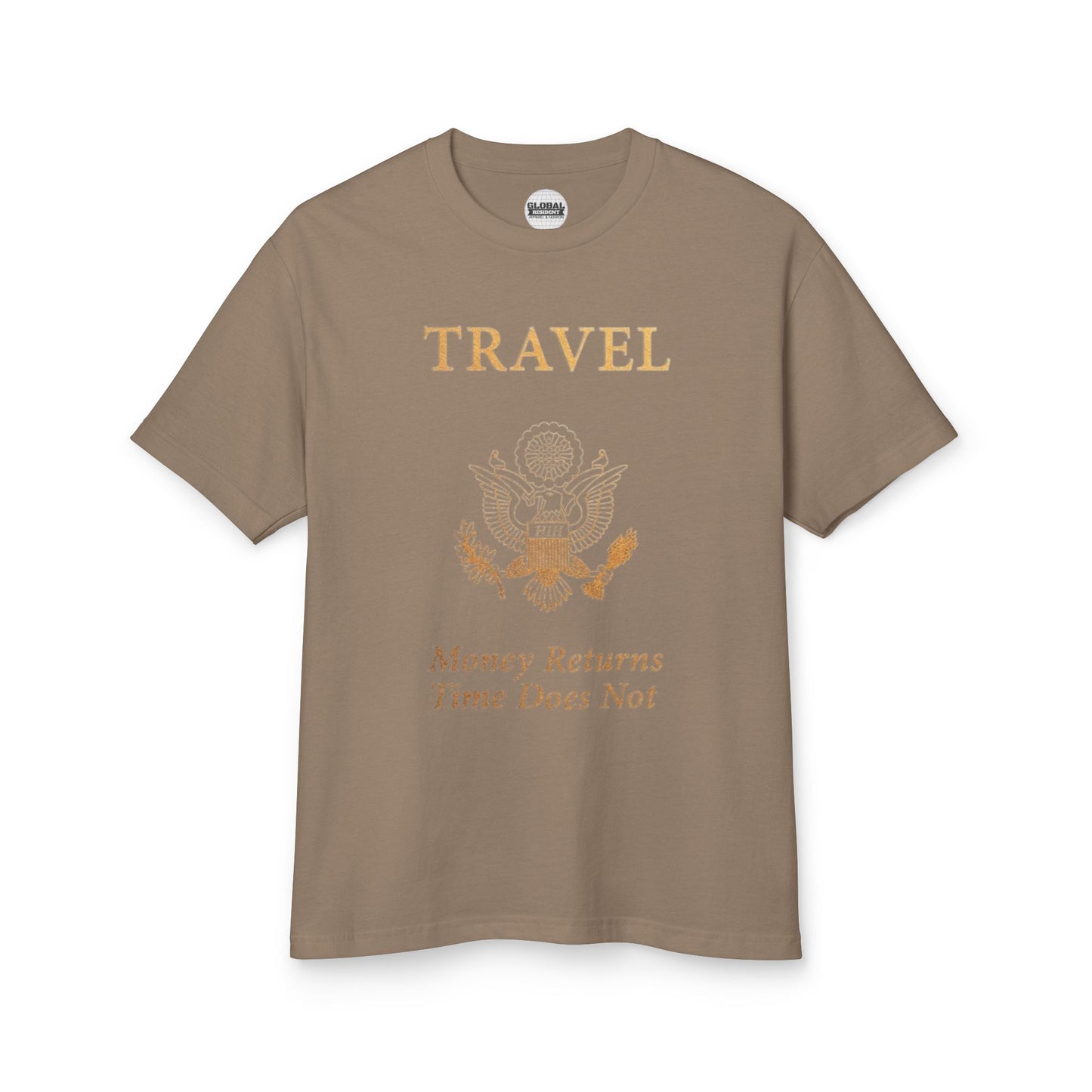 Copy of Travel-Themed Unisex Heavyweight Tee, Vacation Shirt, Travel Gift, Passport Graphic Tee, Adventure Clothing