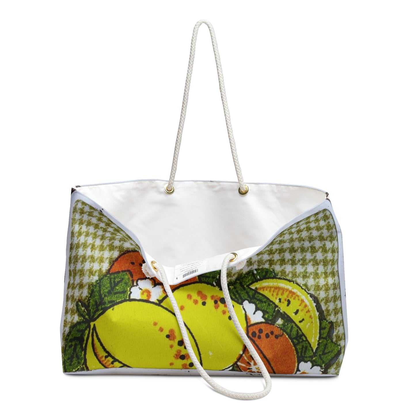 Vibrant Fruit-Inspired Weekender Bag