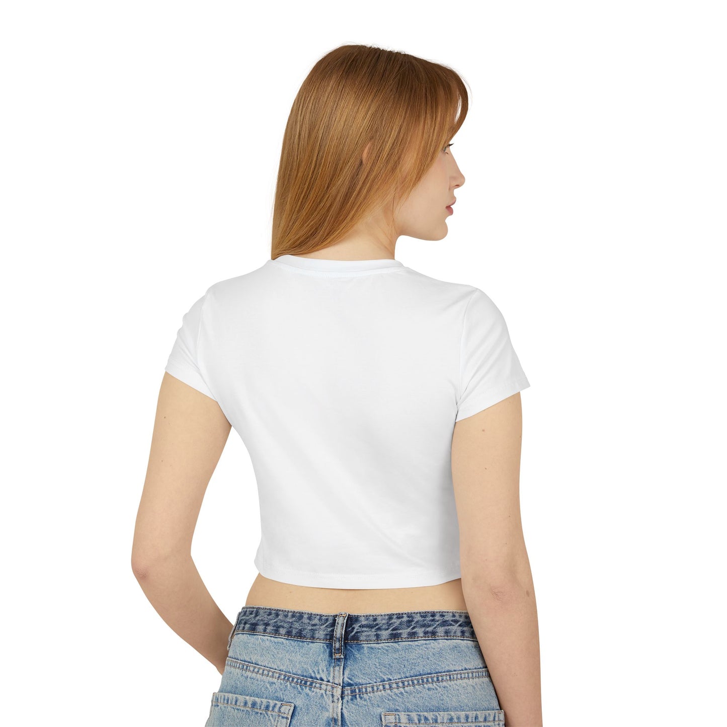 'Brown Sugar' Graphic Crop Top