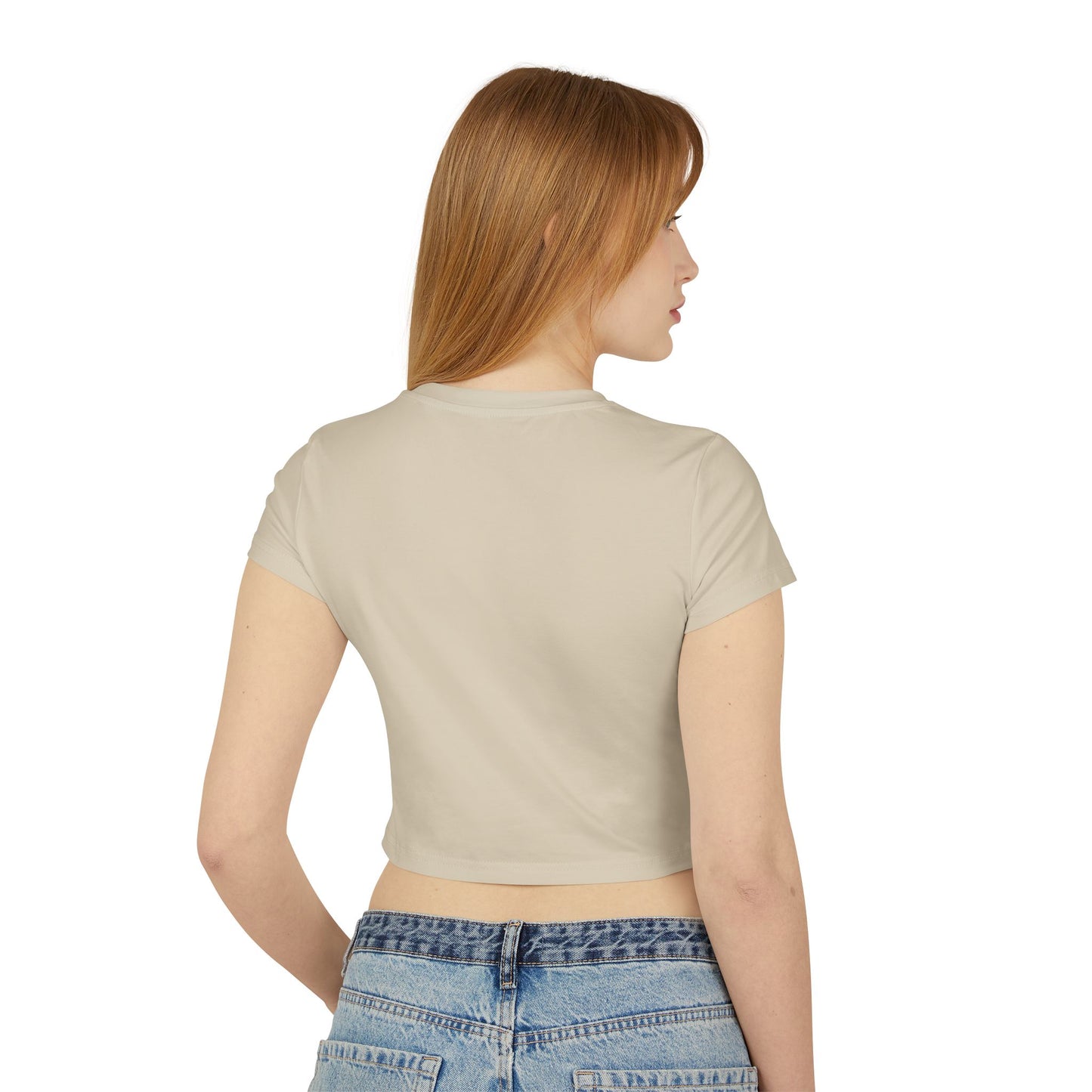 'Brown Sugar' Graphic Crop Top