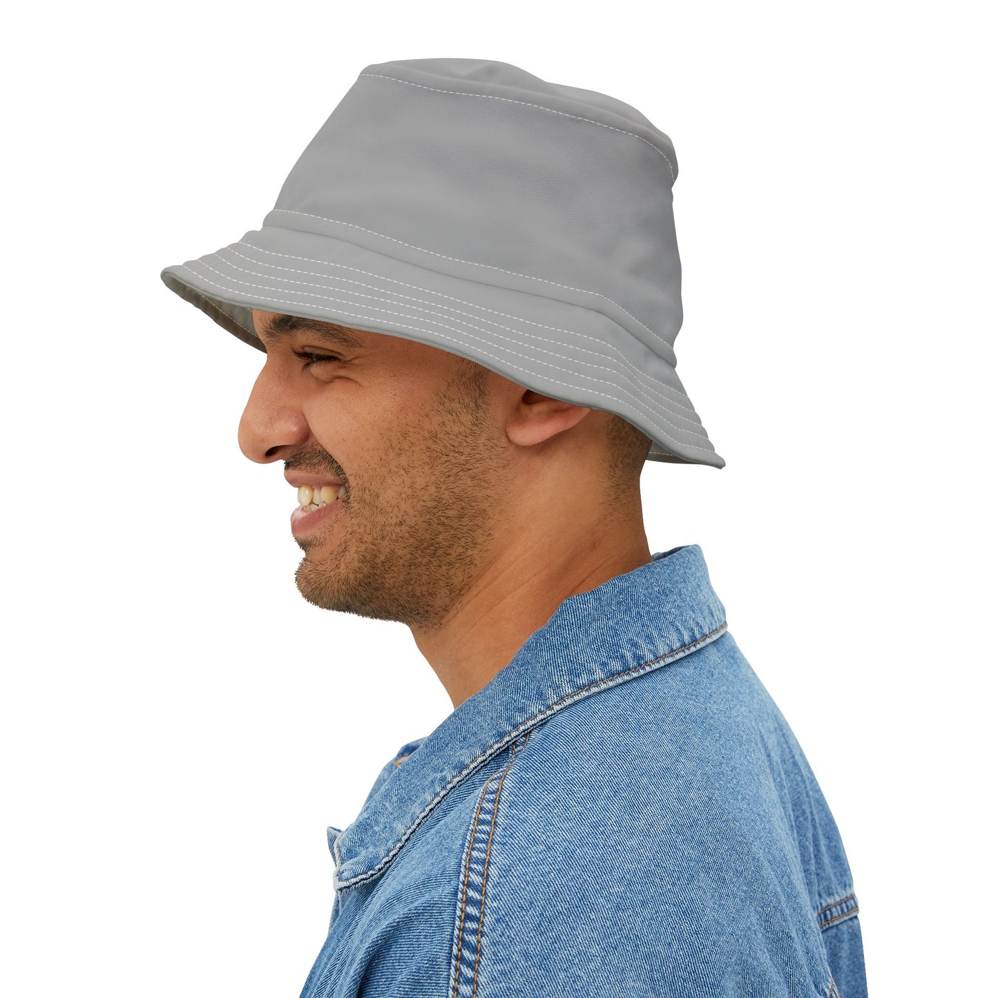Grey Bucket Hat