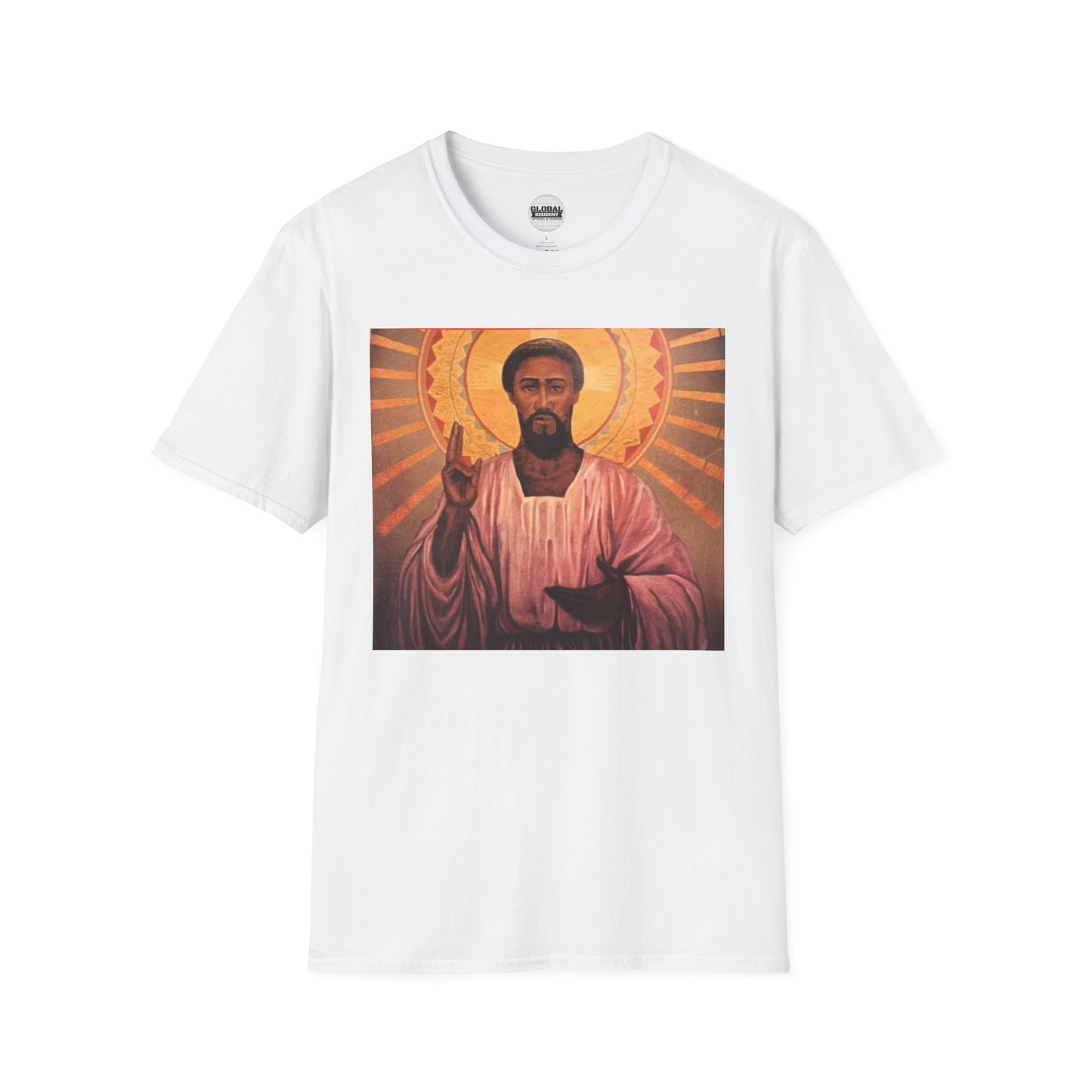 Religious Art Unisex Softstyle T-Shirt – Spiritual Graphic Tee