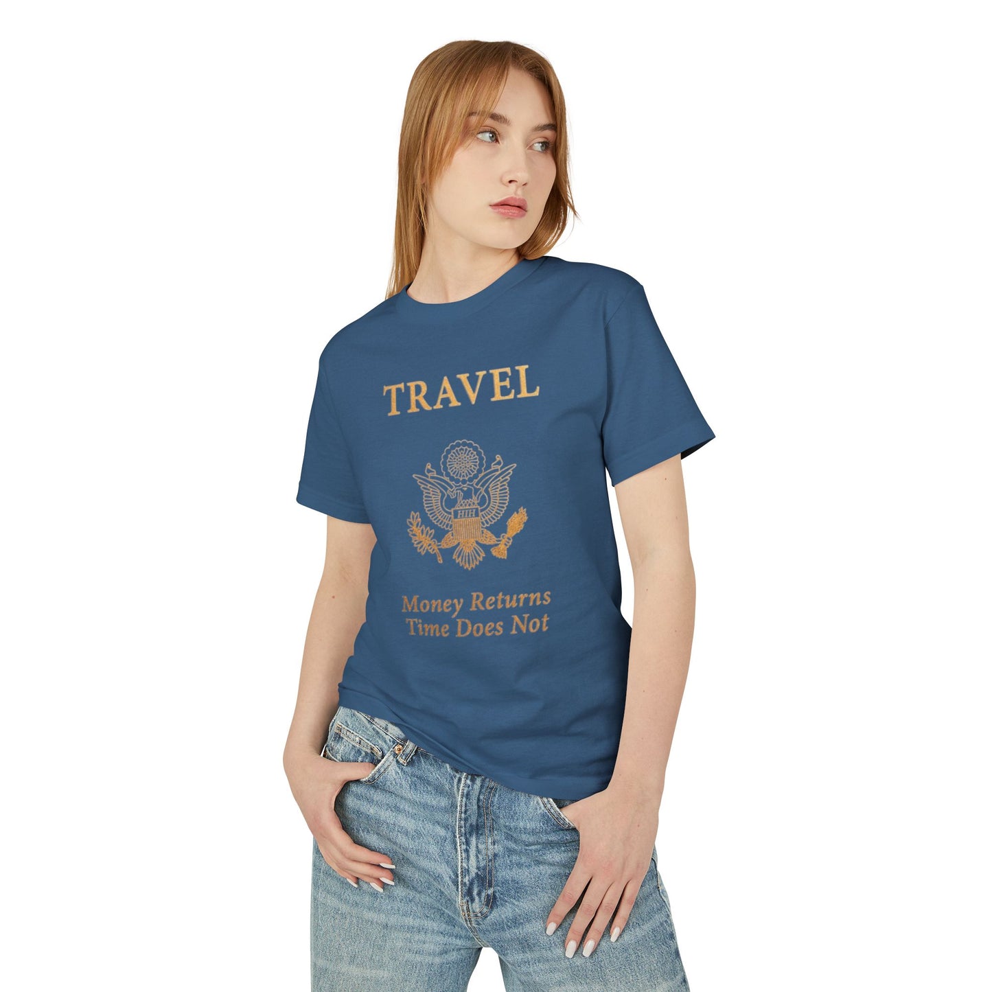 Copy of Travel-Themed Unisex Heavyweight Tee, Vacation Shirt, Travel Gift, Passport Graphic Tee, Adventure Clothing