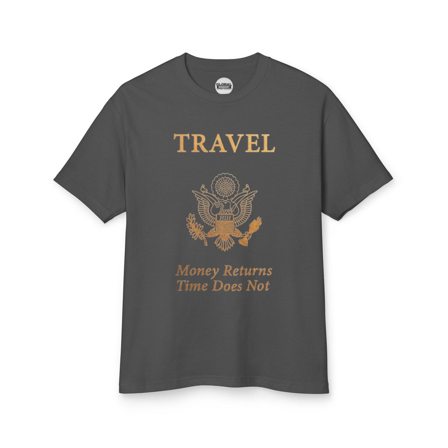 Copy of Travel-Themed Unisex Heavyweight Tee, Vacation Shirt, Travel Gift, Passport Graphic Tee, Adventure Clothing