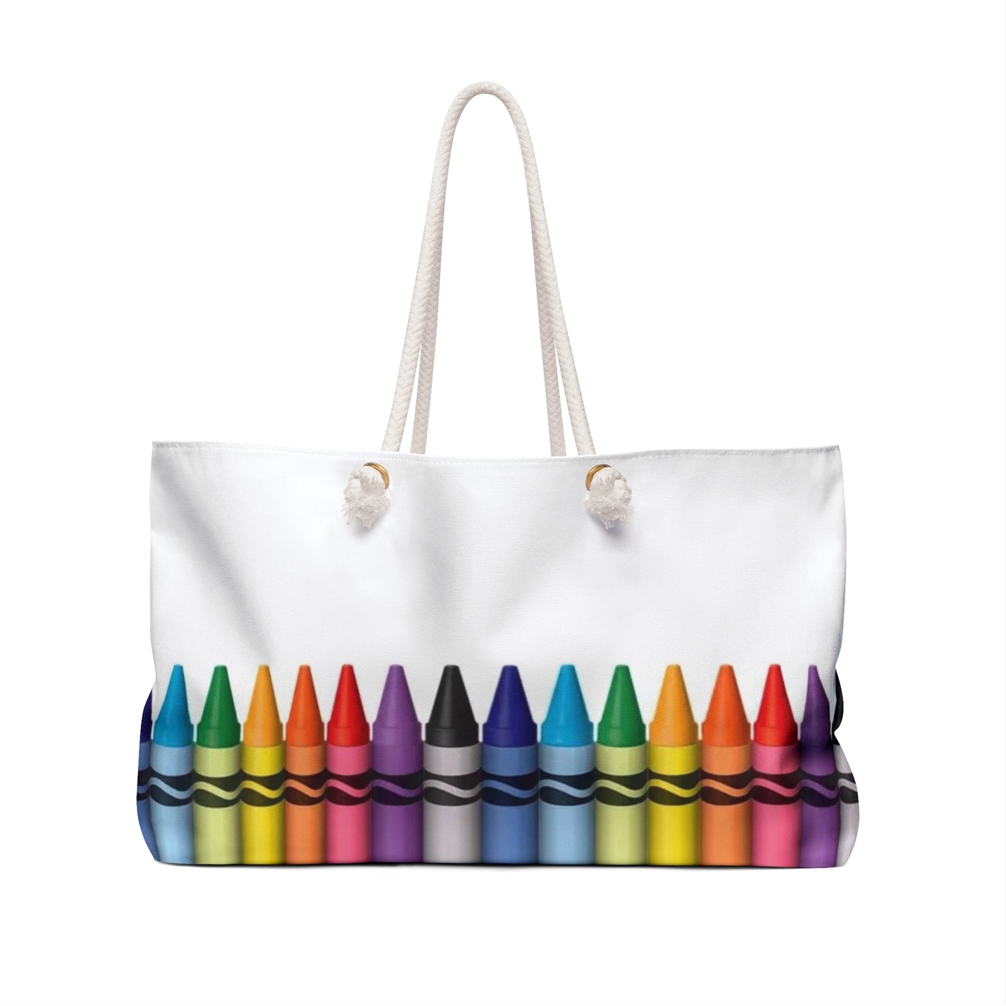 Colorful Crayon Weekender Bag