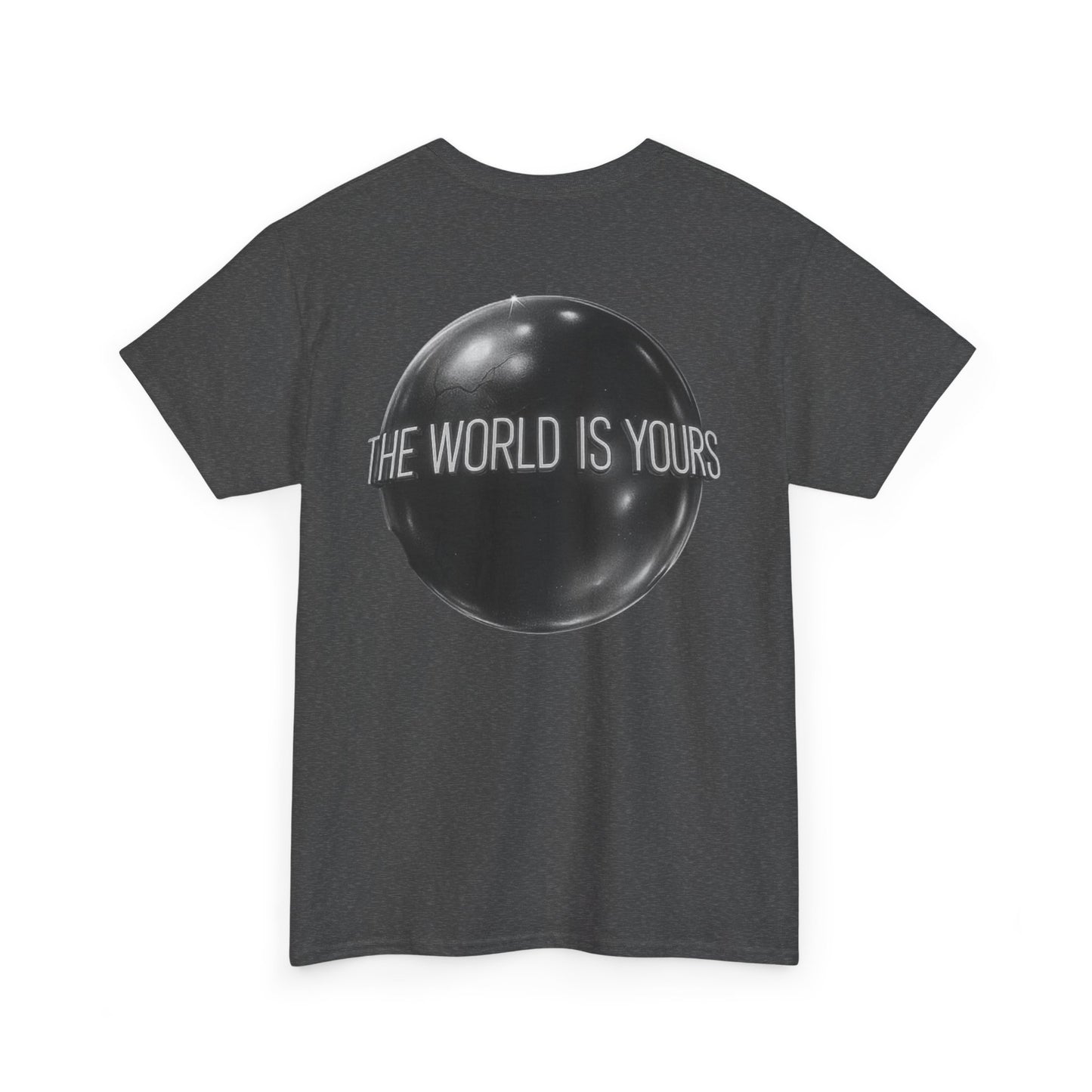 'The World Is Yours' Unisex Heavy Cotton Tee