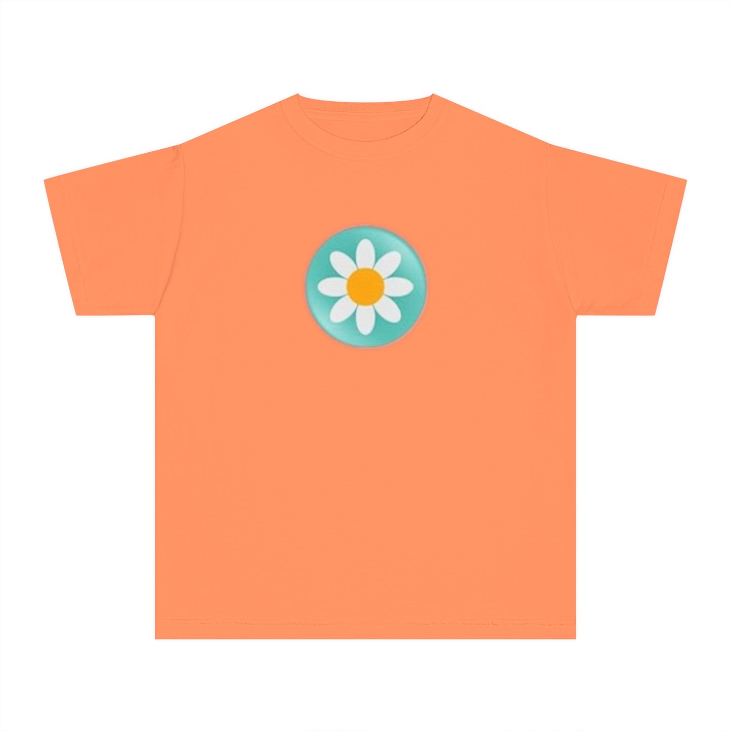 Youth Daisy Button Tee