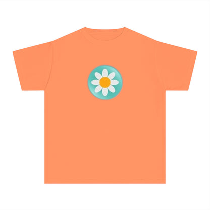 Youth Daisy Button Tee