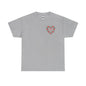 Love Hurts (Heart Floral) Unisex Heavy Cotton Tee