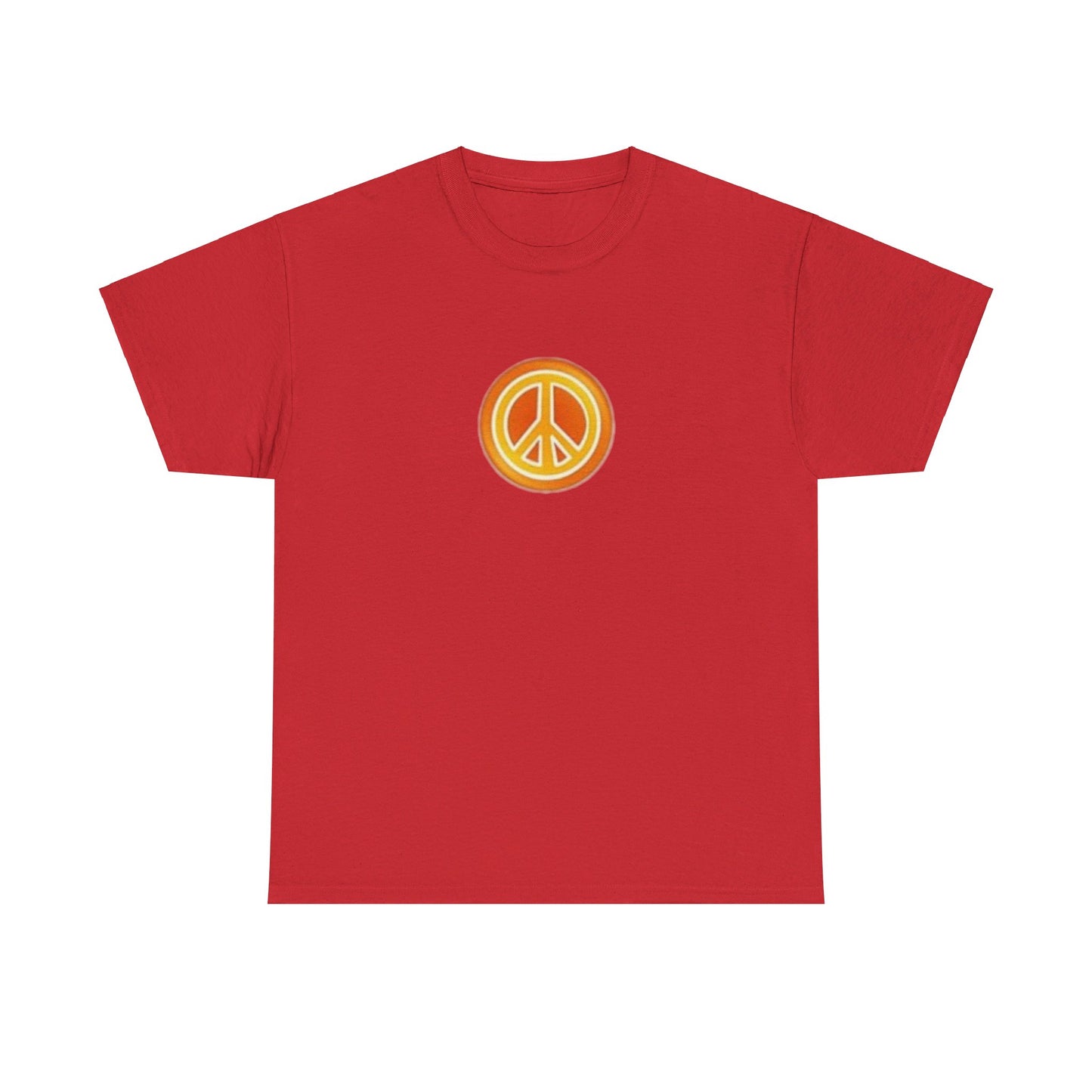 Peace Sign Button Tee