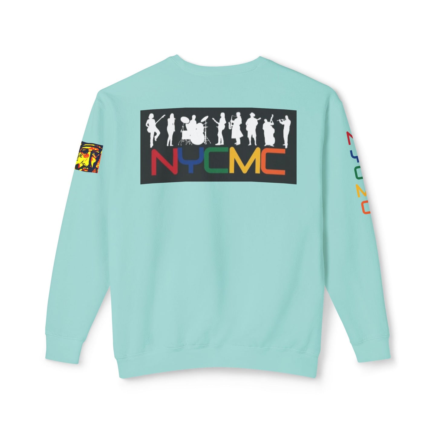 NYC Musicians Collective Unisex Lightweight Crewneck Sweatshirt - Celebrate Music & Community