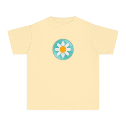 Youth Daisy Button Tee