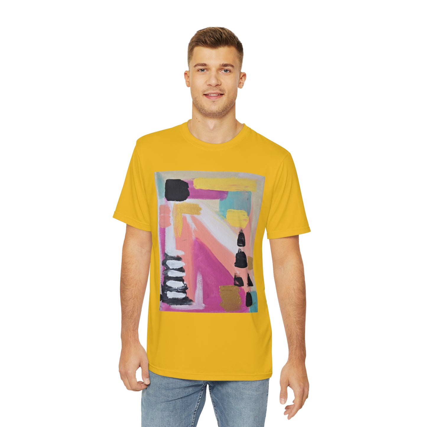 Abstract Paint Print Tee