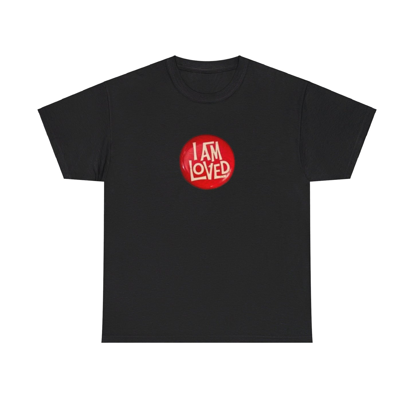 I Am Loved Button Tee