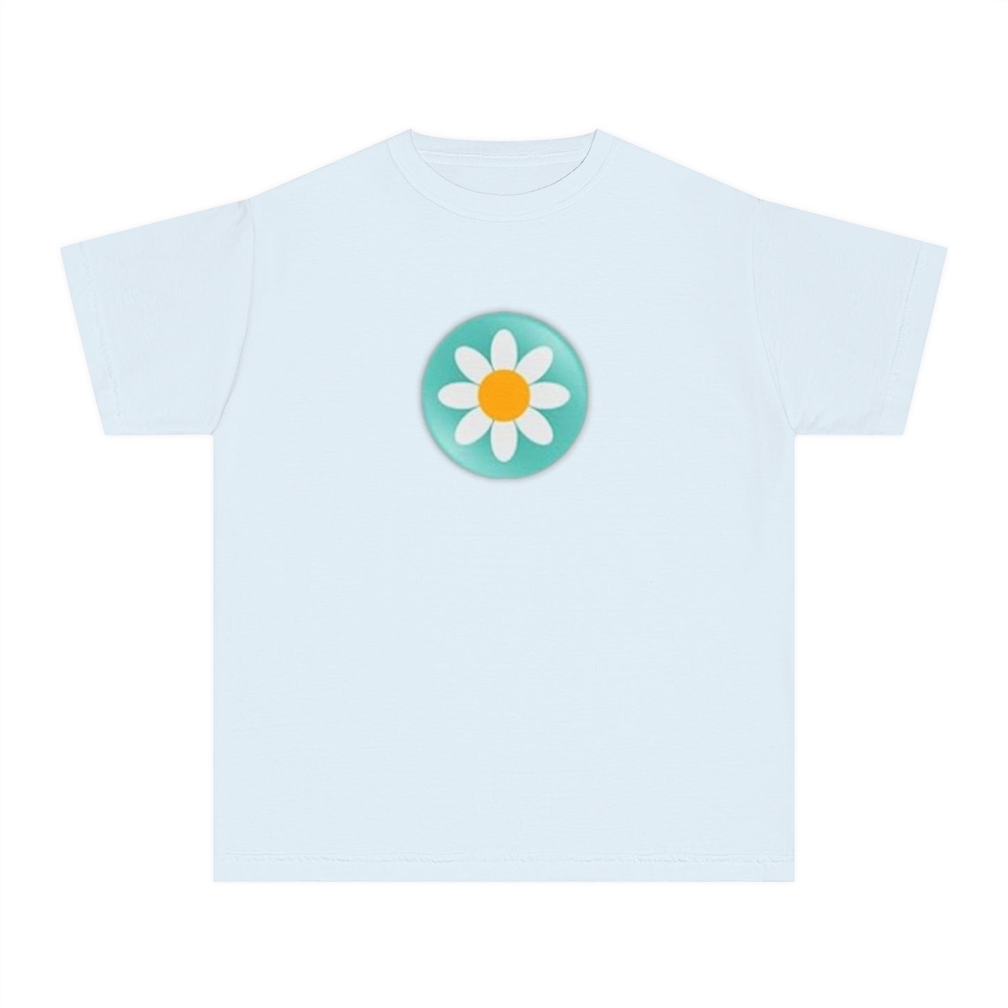 Youth Daisy Button Tee