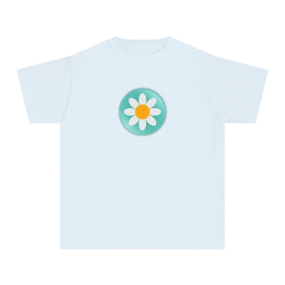 Youth Daisy Button Tee