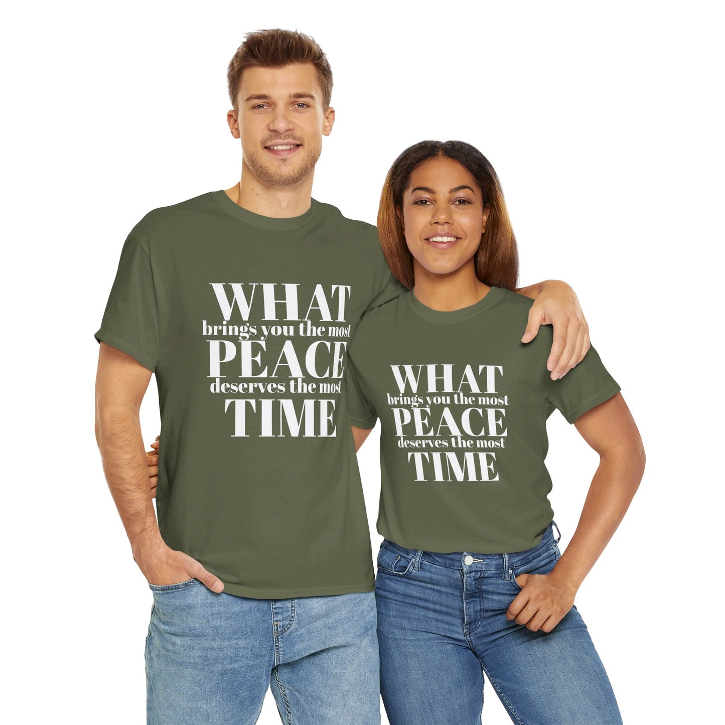 WHAT brings you the most PEACE Tee