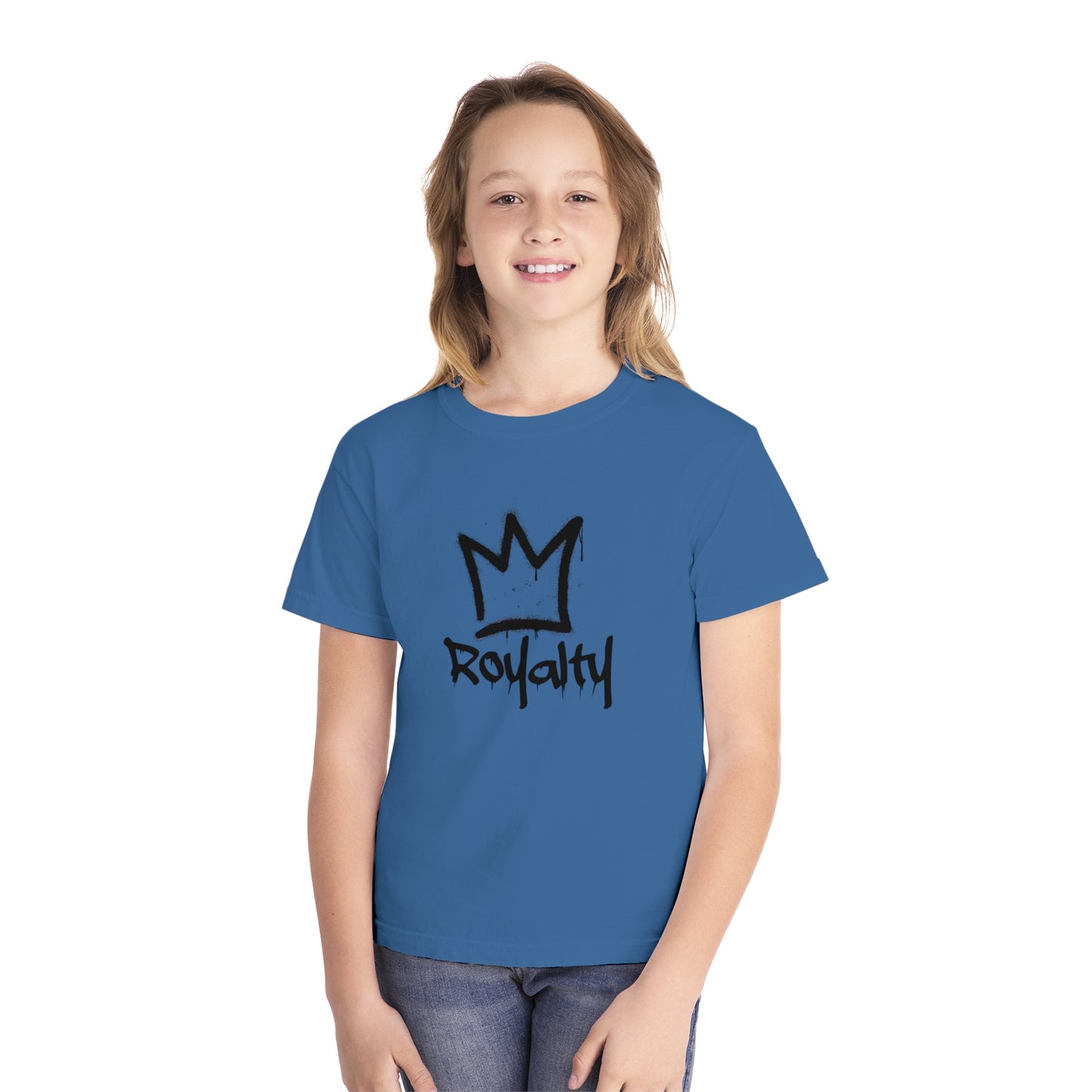 Youth Royalty Crown Spray Paint Tee