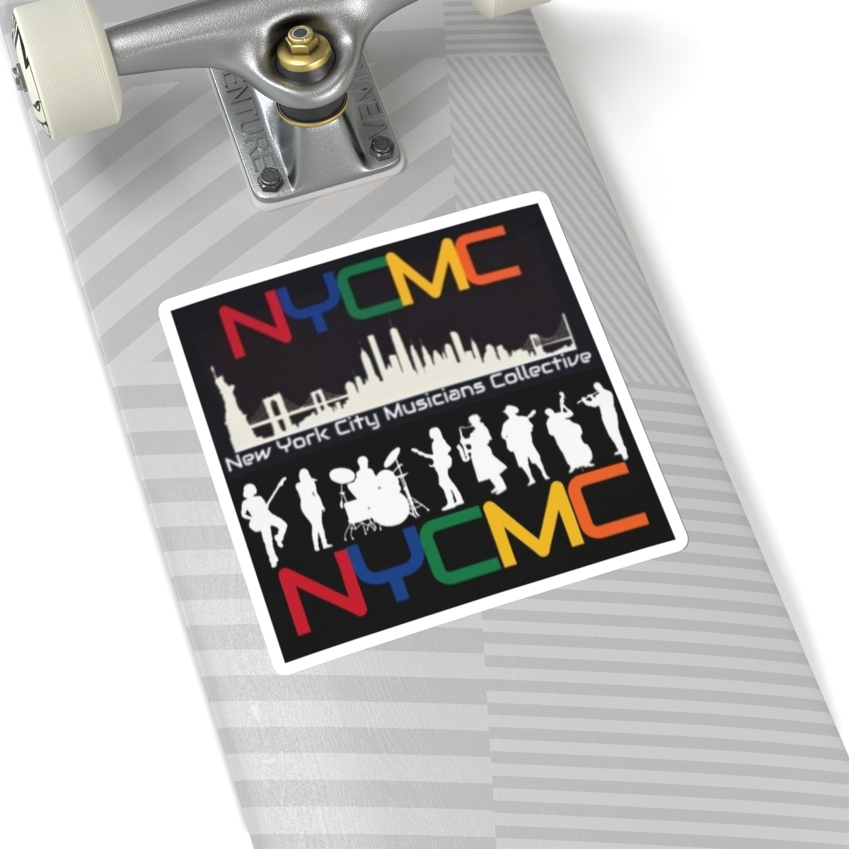 NYCMC Kiss-Cut Stickers - New York City Musicians Collective Décor