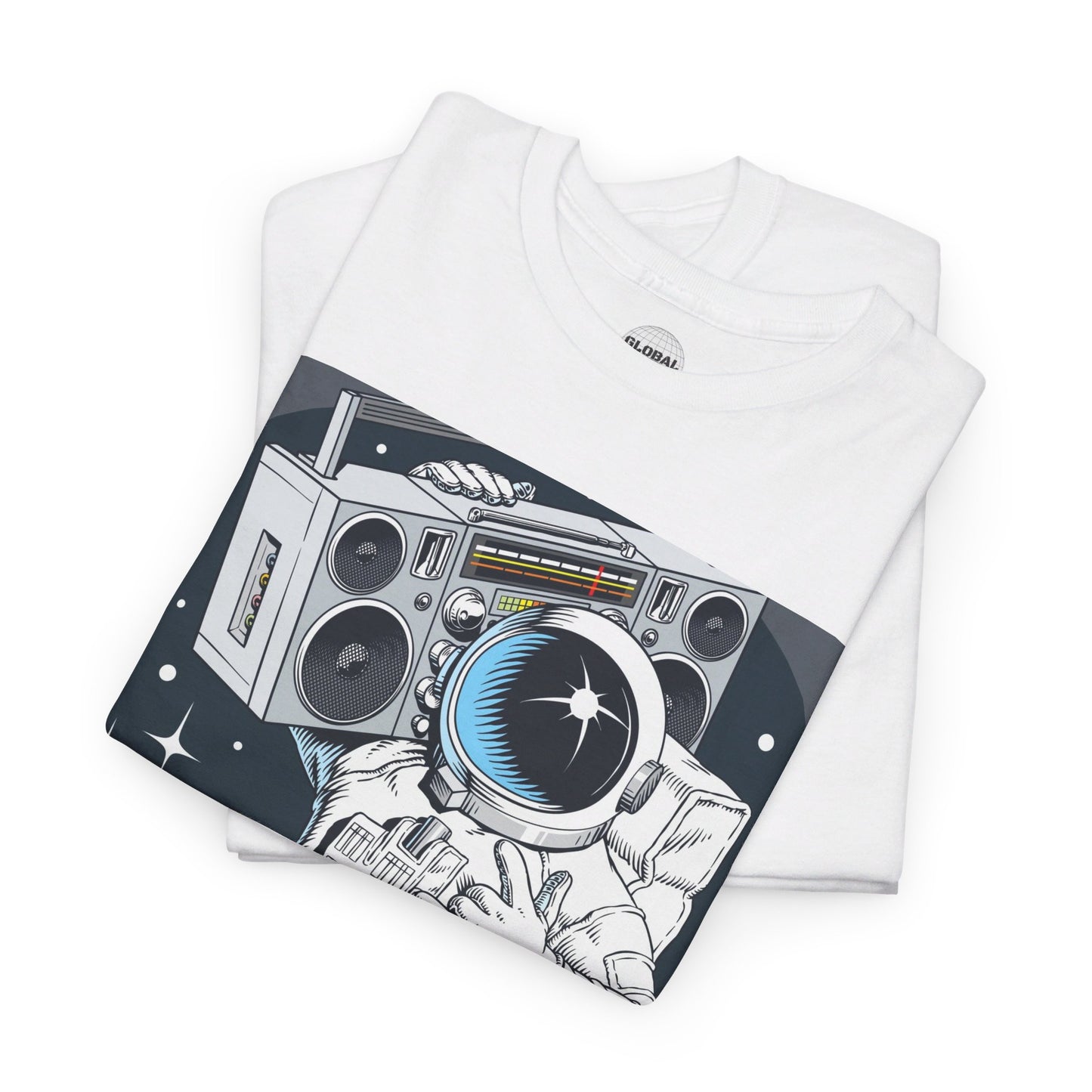 Boom Box Astronaut Tee