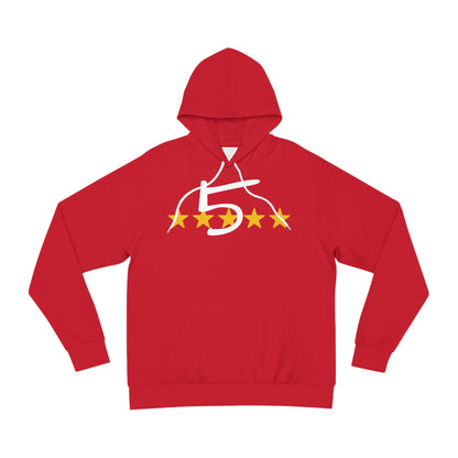 Red Five Star Hoodie