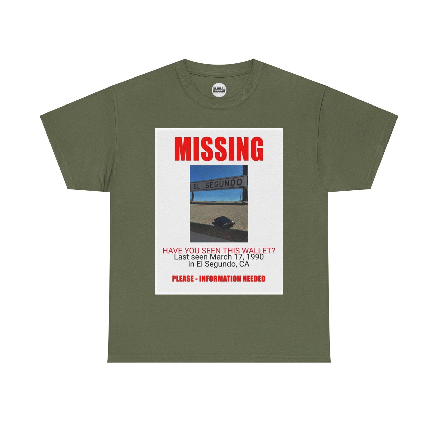 El Sugundo MISSING WALLET Tee