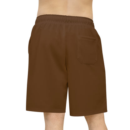 Brown Athletic Long Shorts