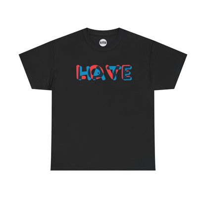Love Hate Unisex Heavy Cotton Tee