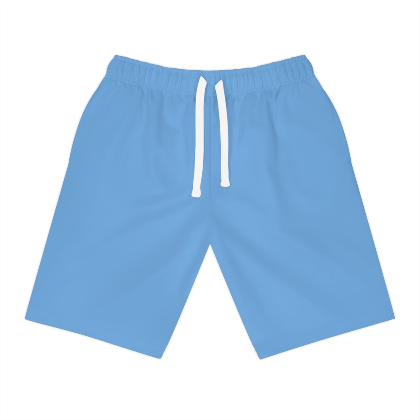 Light Blue Athletic Long Shorts