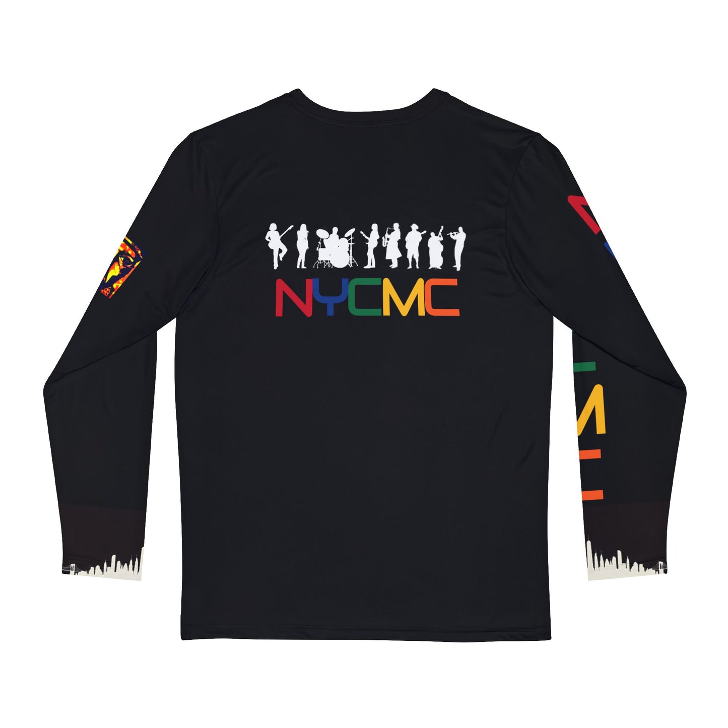 NYCMC Crewneck Long Sleeve Shirt - Celebrating New York City Musicians Collective