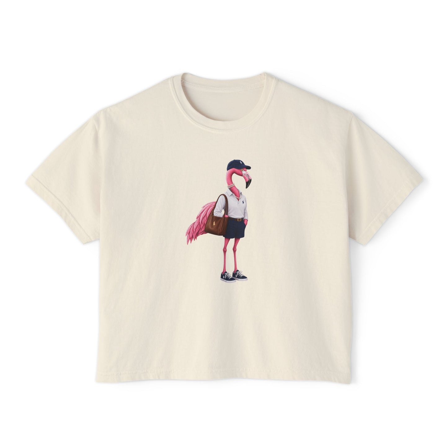 Ralph Flamingo Women's Boxy Tee