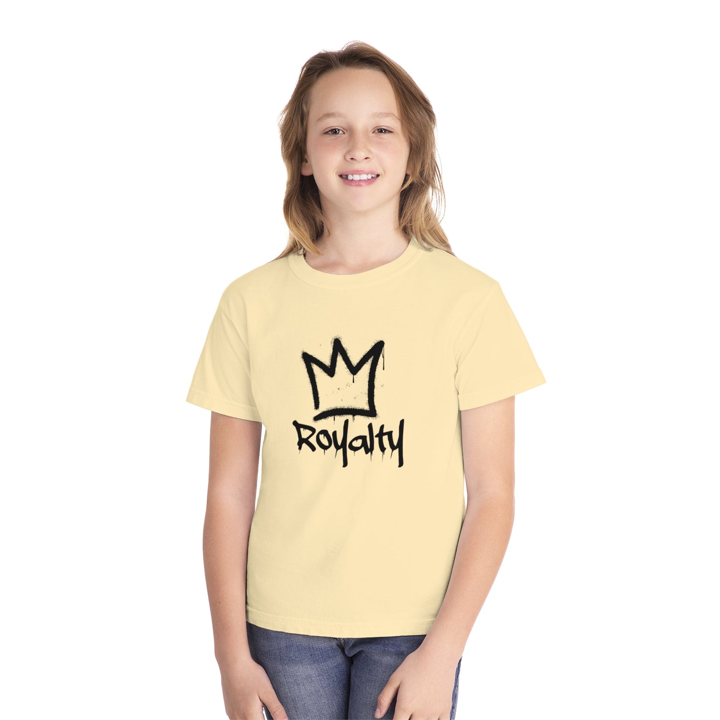 Youth Royalty Crown Spray Paint Tee