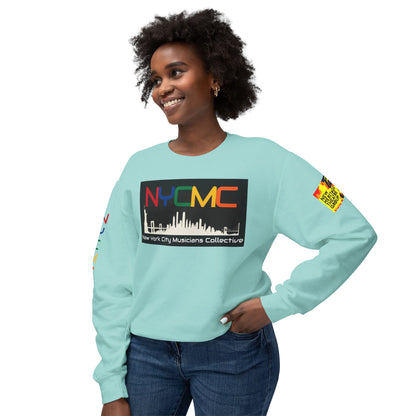 NYC Musicians Collective Unisex Lightweight Crewneck Sweatshirt - Celebrate Music & Community