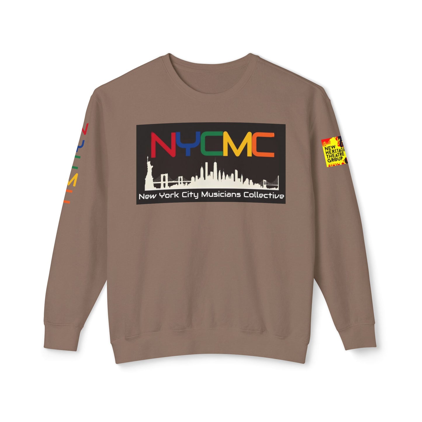 NYC Musicians Collective Unisex Lightweight Crewneck Sweatshirt - Celebrate Music & Community