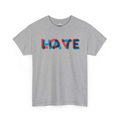 Love Hate Unisex Heavy Cotton Tee