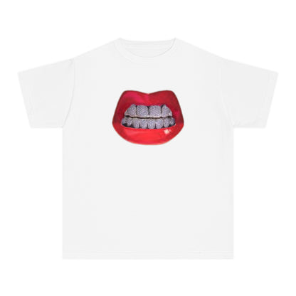 Youth Red Lip, Diamond Grills Tee